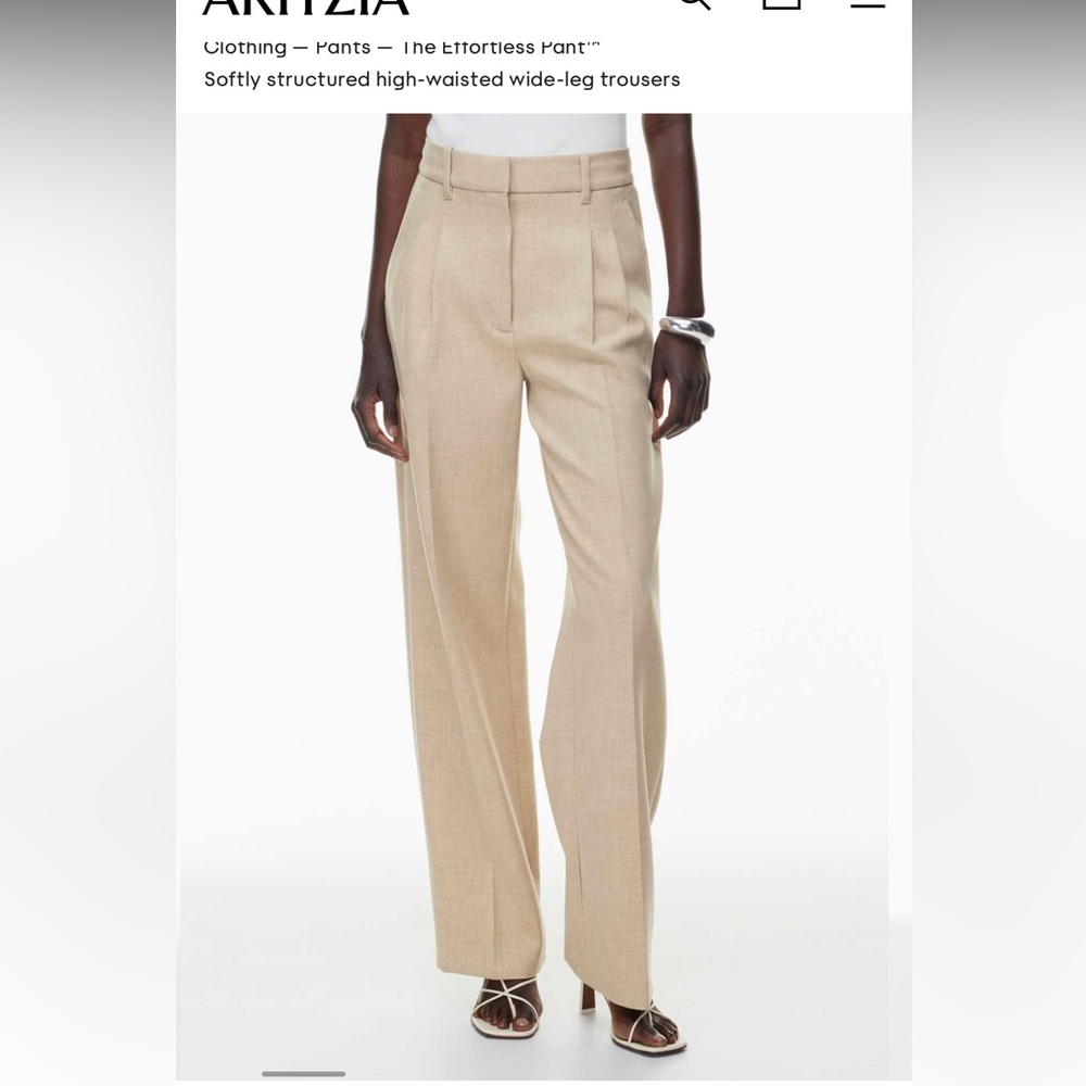 Aritzia Wilfred Effortless Pant